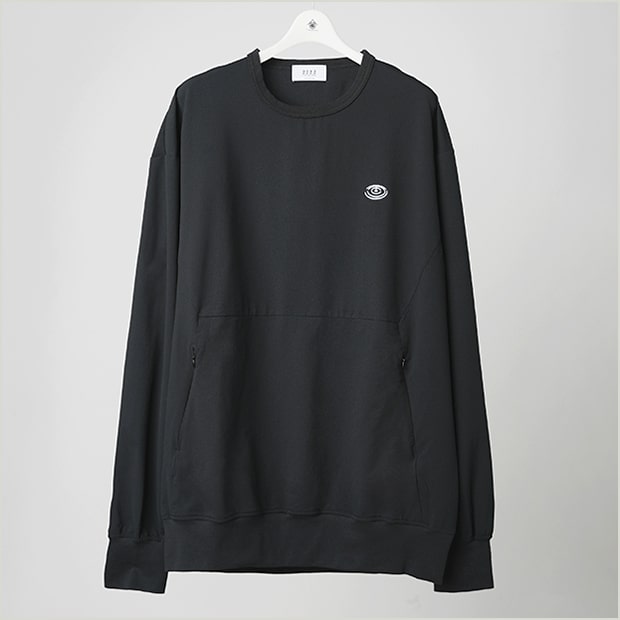 スポーティープルオーバー（BLACK）